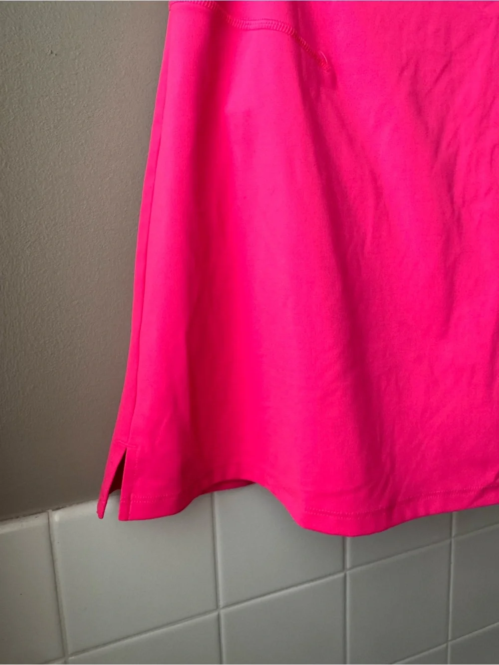 Old Navy Neon Pink Athletic A-Line Skort